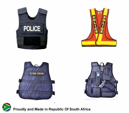 Police Armour security products in  (South Africa)