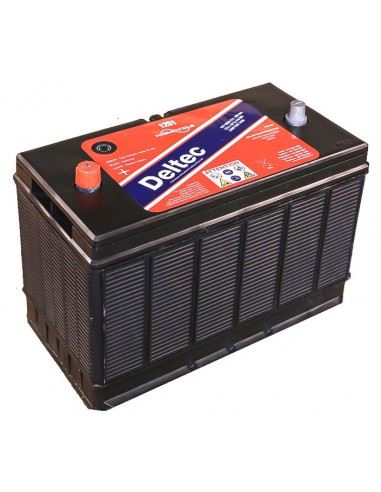  Deltec 12V 105Ah Sealed Single Post Lead Acid Battery (single stud)