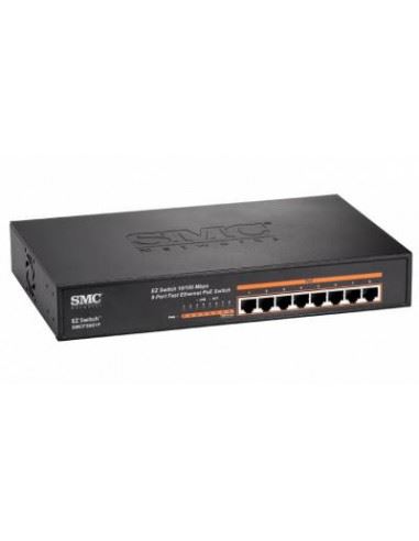  SMC Networks 8-port 10/100 Unmanaged PoE Switch security products in  (South Africa)