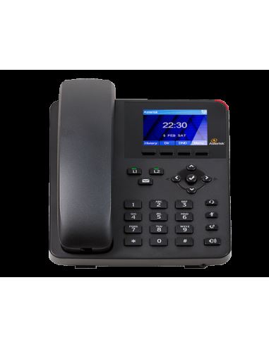  Sangoma - 2 Line SIP Phone with HD Voice, 2.8" Colour Display