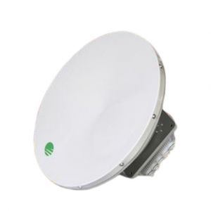  Siklu E-Band (80GHz) PTP link FDD 1Gbps. 2ft EXT Dual-Band antenna w/ 5GHz feed