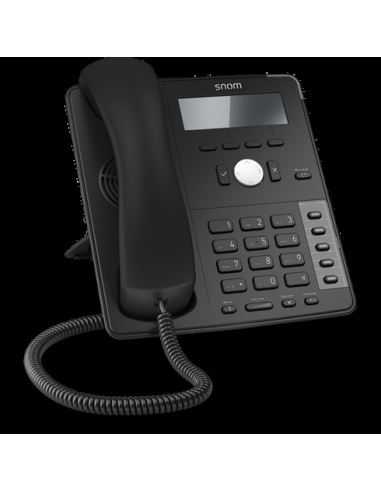  Snom D712 4-line Desktop SIP Phone - Wideband Audio - 4-line Graphical Display