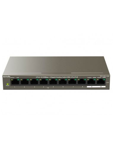  Tenda 10-Port Ethernet Switch with 8-Port PoE | TEF1110P-8-102W security products in  (South Africa)