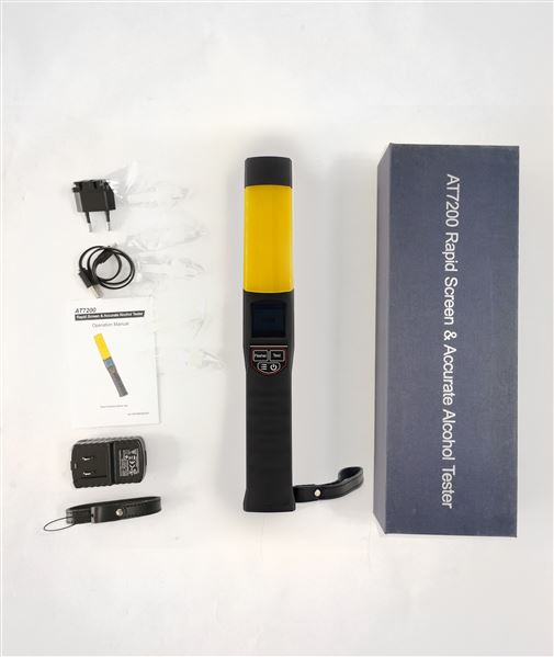AT 7200 ALCOHOL BREATHALYSER - FULL SET WITHOUT PRINTER