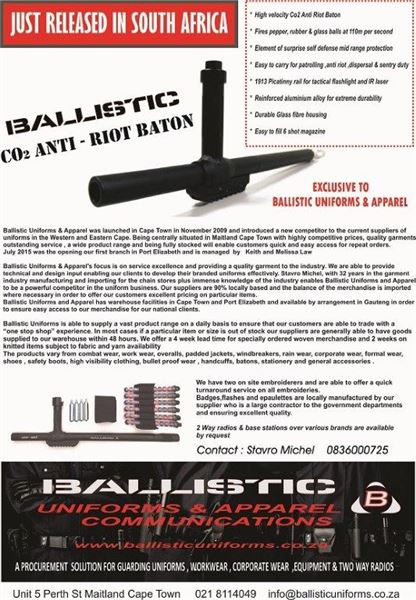 Ballistic Anti Riot Co2 Baton 