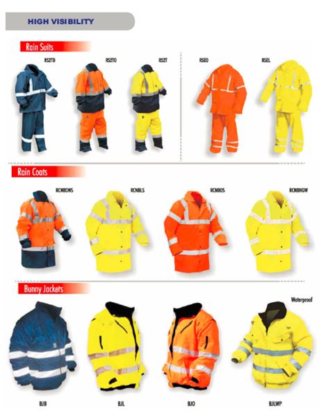 High Visibility Wear security products in  (South Africa)