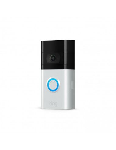 Ring Video Doorbell V3- Satin Nickel and Venetian Interchangeable Face plates and removeable battery