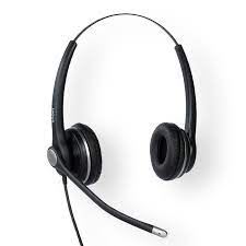 Snom A100 Binaural Headset - Wideband - Noise Cancellation