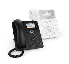 Snom D717 6-line Desktop SIP Phone in White - No PSU Included - Wide Colour TFT Display - USB