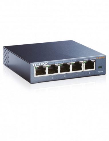 TP-Link 5 Port Desktop Gigabit Switch, 5 10/100/1000M RJ45 ports, steel case security products in  (South Africa)