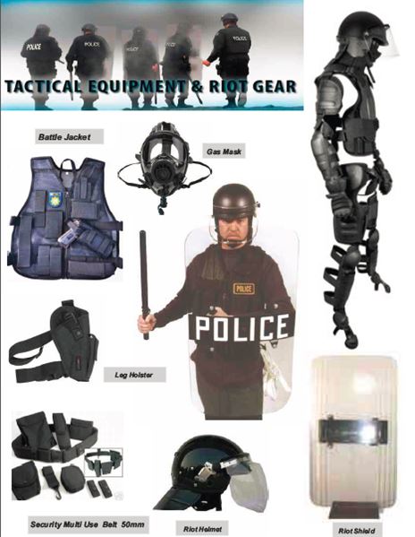 Tactical Wear security products in  (South Africa)