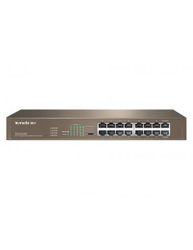 Tenda 16-Port Gigabit Rack Mount Switch | TEG1016Dv6 security products in  (South Africa)
